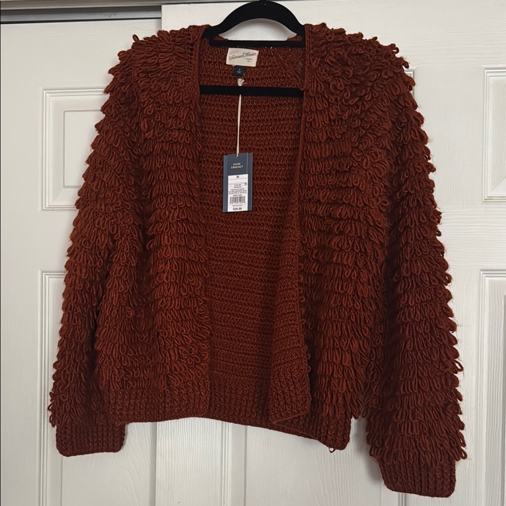 Cozy Brown Textured Women's Sweater